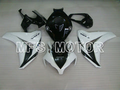 Honda CBR1000RR 2008-2011 Injection ABS verkleidung - Factory Style - Schwarz Weiß - MFS2947