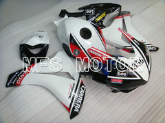 Honda CBR1000RR 2008-2011 Injection ABS verkleidung - CARRERA - Schwarz Weiß - MFS2952