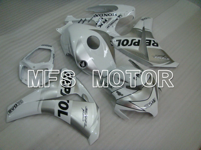 Honda CBR1000RR 2008-2011 Injection ABS verkleidung - Repsol - Weiß Silber - MFS2967