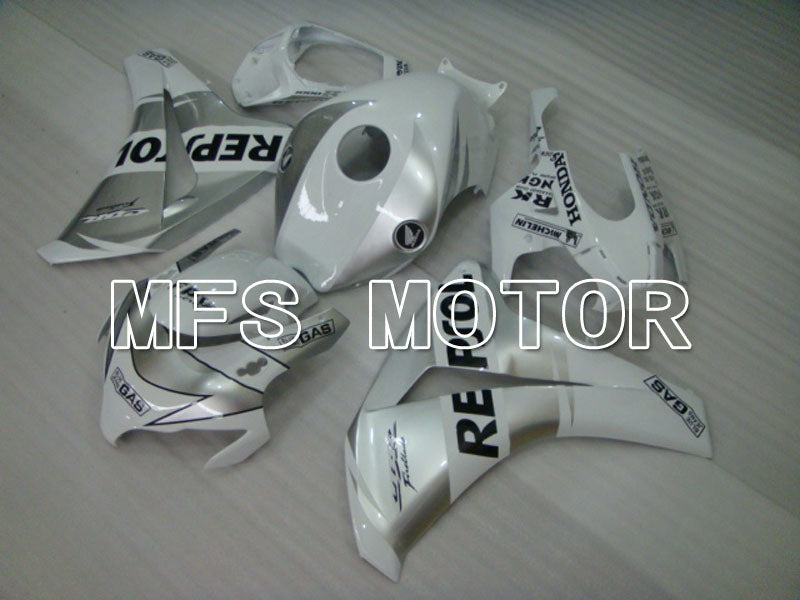 Honda CBR1000RR 2008-2011 Injection ABS verkleidung - Repsol - Weiß Silber - MFS2967