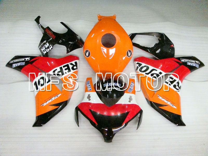 Honda CBR1000RR 2008-2011 Injection ABS verkleidung - Repsol - Orange Rot Schwarz - MFS2968