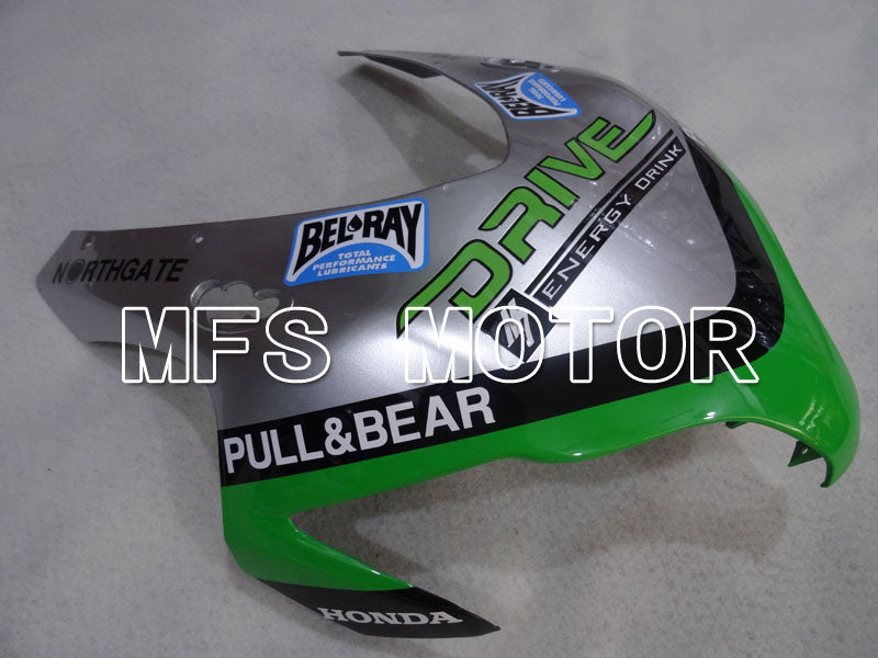 Honda CBR1000RR 2008-2011 Injection ABS verkleidung - DRIVE - Grün Silber - MFS2983