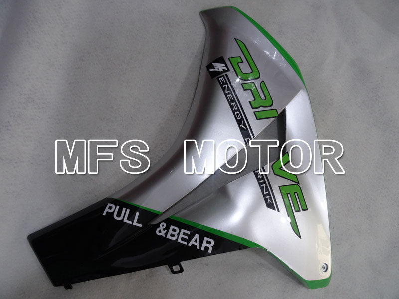 Honda CBR1000RR 2008-2011 Injection ABS verkleidung - DRIVE - Grün Silber - MFS2983