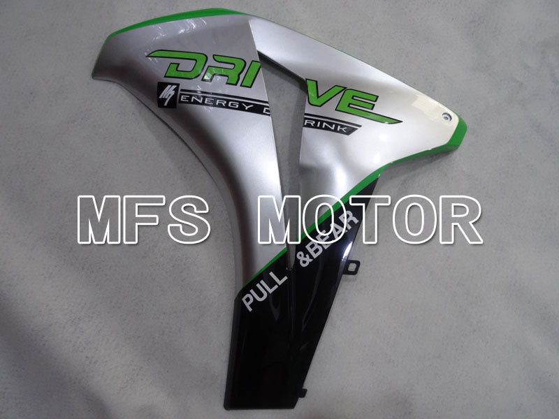 Honda CBR1000RR 2008-2011 Injection ABS verkleidung - DRIVE - Grün Silber - MFS2983