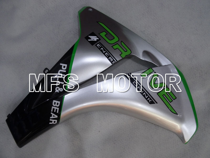 Honda CBR1000RR 2008-2011 Injection ABS verkleidung - DRIVE - Grün Silber - MFS2983