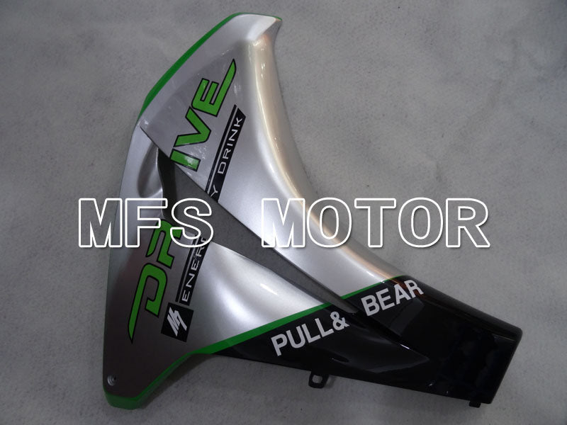 Honda CBR1000RR 2008-2011 Injection ABS verkleidung - DRIVE - Grün Silber - MFS2983