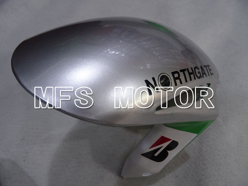 Honda CBR1000RR 2008-2011 Injection ABS verkleidung - DRIVE - Grün Silber - MFS2983
