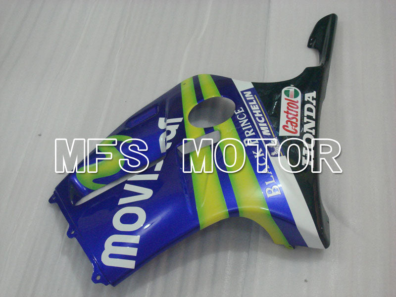 Honda CBR250RR 1988-1989 Injection ABS Fairing - Movistar - Blue - MFS3019