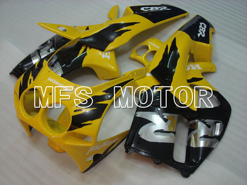 Carénage ABS injecté Honda CBR250RR 1988-1989 - Style usine - Noir Jaune - MFS3020