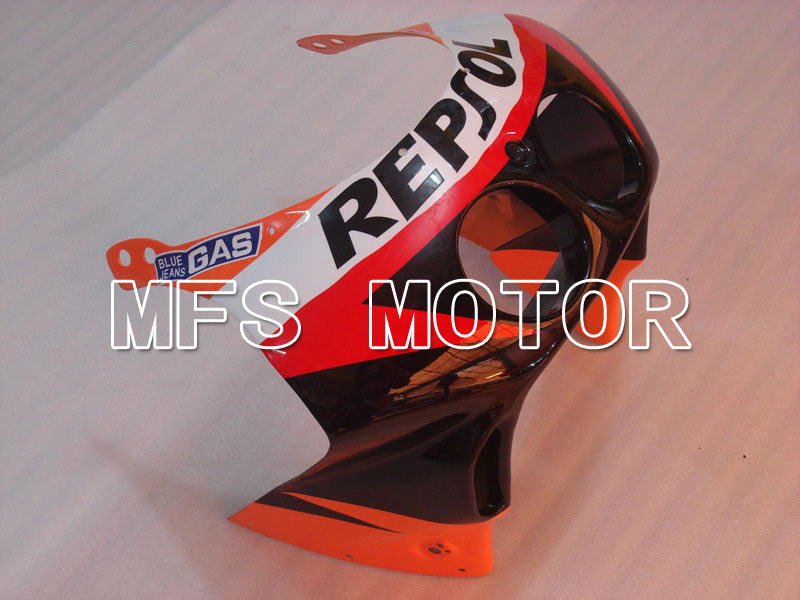 Honda CBR250RR 1990-1994 Injection ABS Fairing - Repsol - Black Orange Red - MFS3034