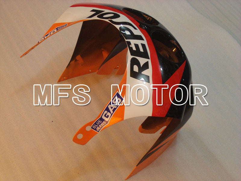 Honda CBR250RR 1990-1994 Injection ABS Fairing - Repsol - Black Orange Red - MFS3034