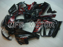 Honda CBR600 F3 1995-1996 Injection ABS Fairing - Flame - Black Red - MFS3036