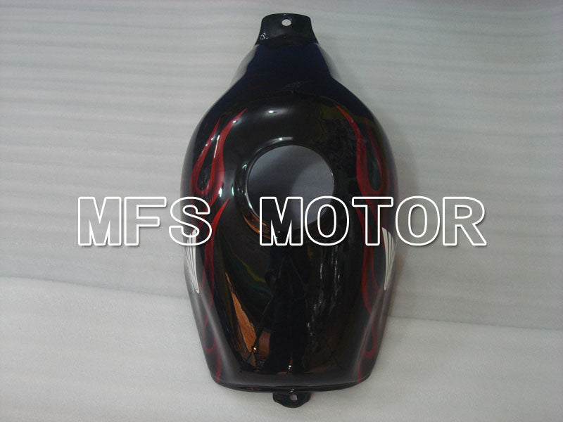 Honda CBR600 F3 1997-1998 Injection ABS Fairing - Flame - Black Red - MFS3058