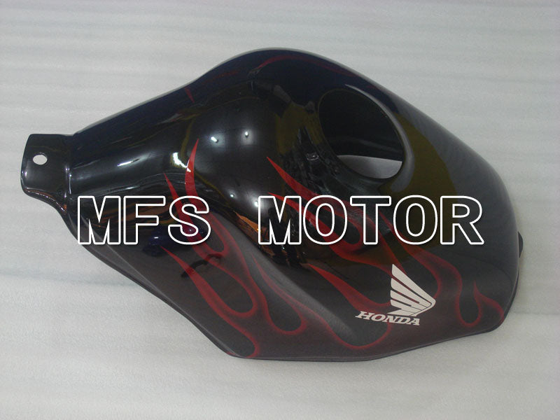 Honda CBR600 F3 1997-1998 Injection ABS Fairing - Flame - Black Red - MFS3058