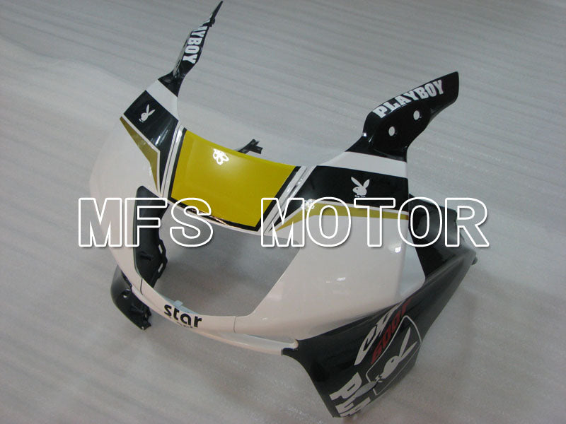 Honda CBR600 F3 1995-1996 Injection ABS Fairing - PlayBoy - Black White - MFS3039