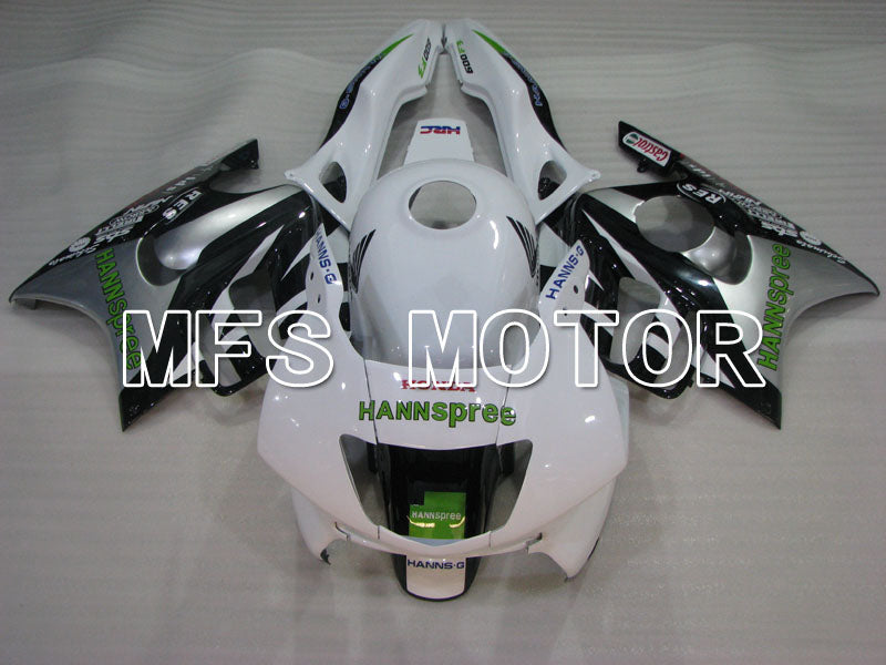 Honda CBR600 F3 1997-1998 Injection ABS verkleidung - HANN Spree - Schwarz Weiß - MFS3062