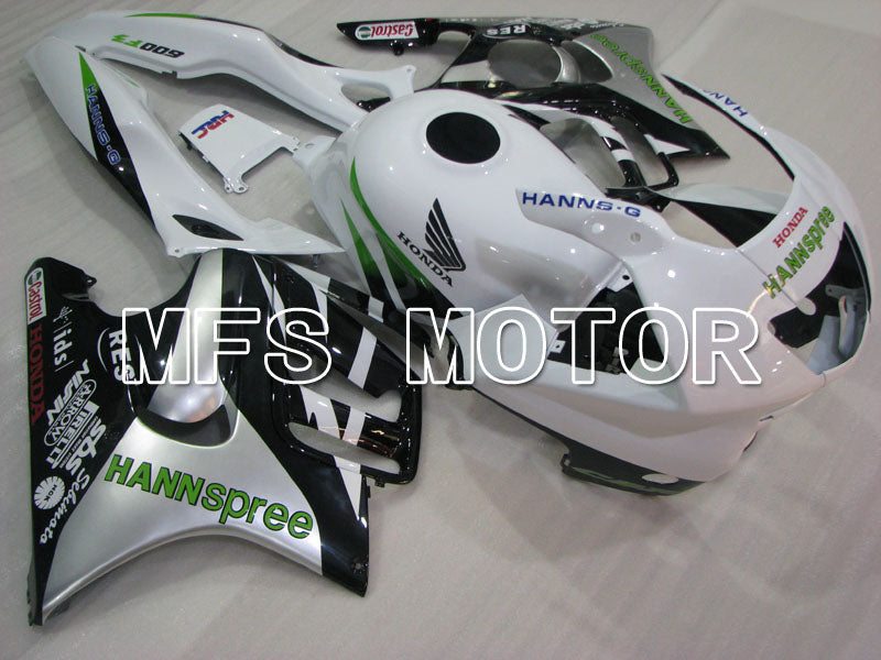 Honda CBR600 F3 1997-1998 Injection ABS verkleidung - HANN Spree - Schwarz Weiß - MFS3062