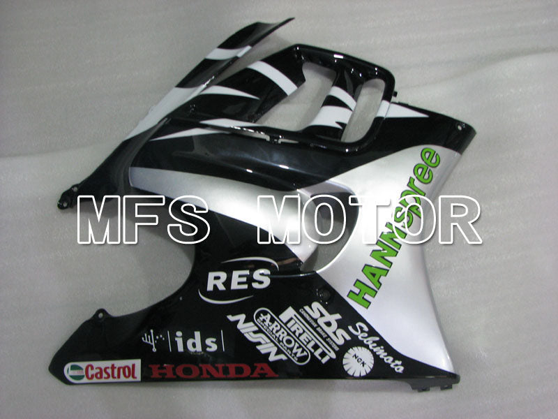 Honda CBR600 F3 1997-1998 Injection ABS verkleidung - HANN Spree - Schwarz Weiß - MFS3062