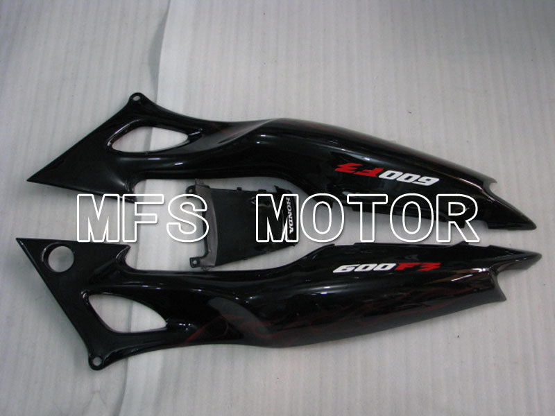 Honda CBR600 F3 1995-1996 Injection ABS Fairing - Flame - Black Red - MFS3042