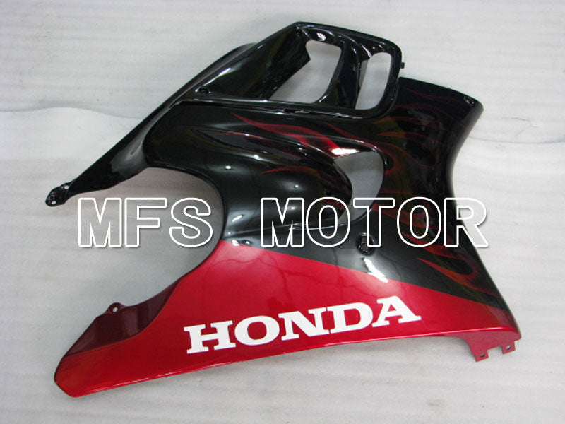 Honda CBR600 F3 1995-1996 Injection ABS Fairing - Flame - Black Red - MFS3042