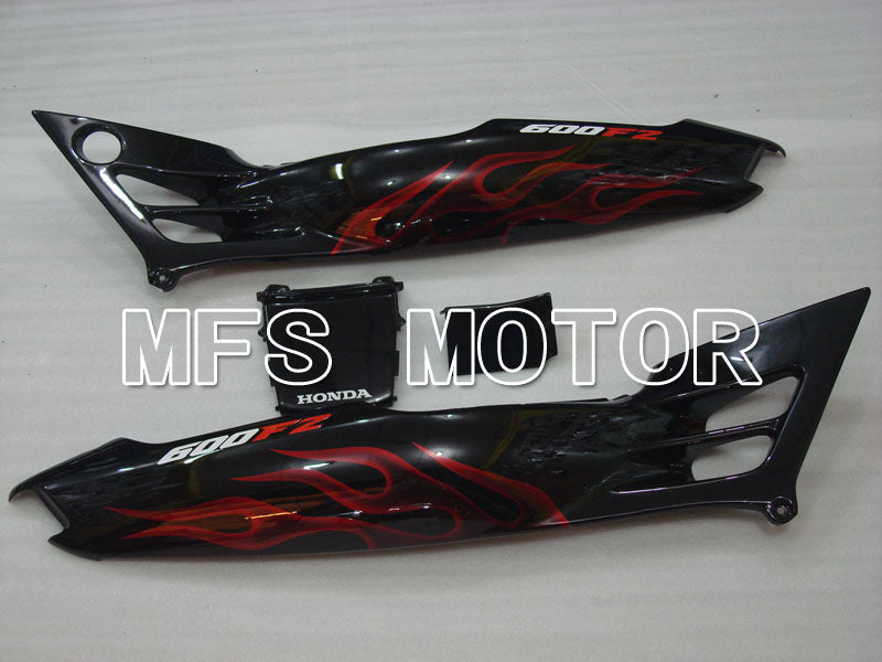 Honda CBR600 F2 1991-1994 ABS verkleidung - Flamme - Schwarz Rot - MFS3084