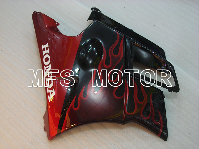 Honda CBR600 F2 1991-1994 ABS verkleidung - Flamme - Schwarz Rot - MFS3084