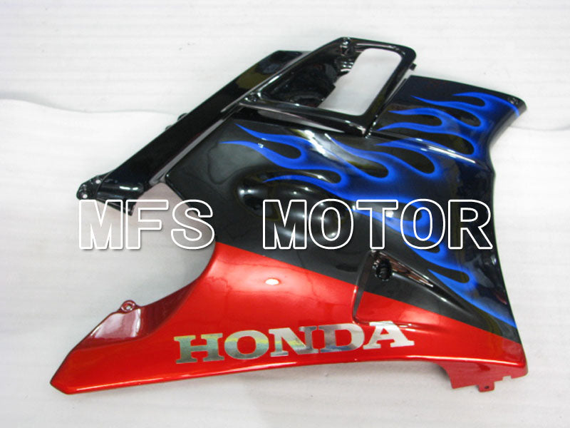 Honda CBR600 F2 1991-1994 ABS Fairing - Flame - Black Blue - MFS3085