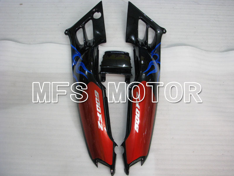 Honda CBR600 F2 1991-1994 ABS Fairing - Flame - Black Blue - MFS3085