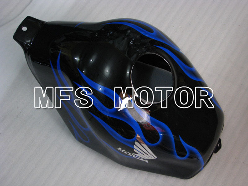 Honda CBR600 F2 1991-1994 ABS Fairing - Flame - Black Blue - MFS3085