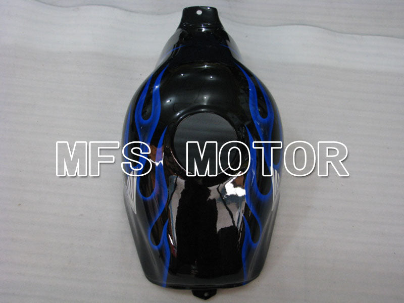 Honda CBR600 F2 1991-1994 ABS Fairing - Flame - Black Blue - MFS3085