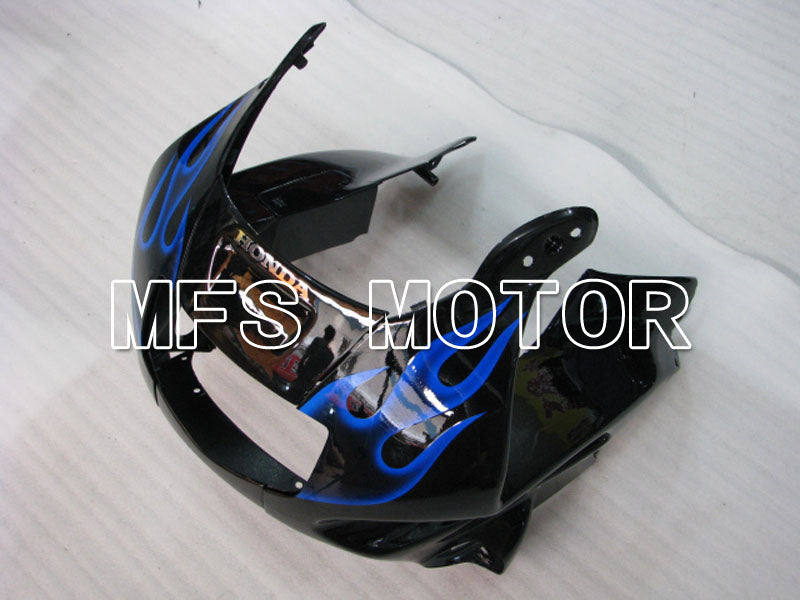 Honda CBR600 F2 1991-1994 ABS Fairing - Flame - Black Blue - MFS3085