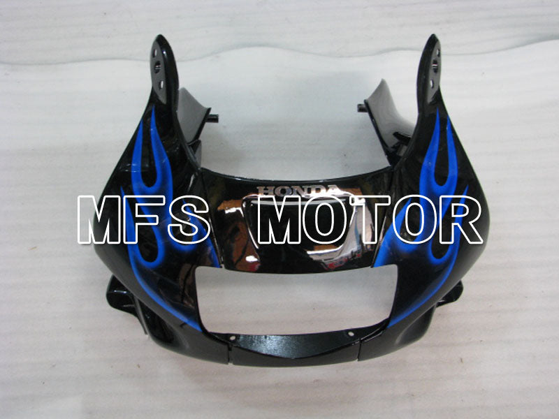 Honda CBR600 F2 1991-1994 ABS Fairing - Flame - Black Blue - MFS3085
