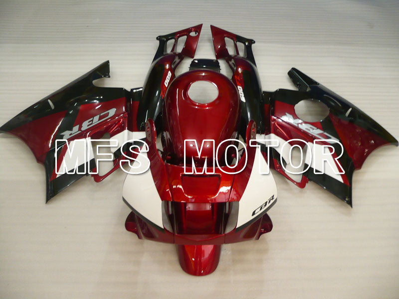 Honda CBR600 F2 1991-1994 ABS verkleidung - Factory Style - Schwarz Rot Weiß - MFS3089