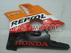 Honda CBR600 F2 1991-1994 ABS Fairing - Repsol - Black Orange Red - MFS3098