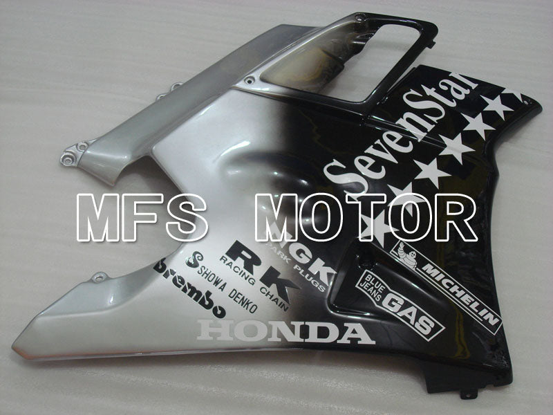 Honda CBR600 F2 1991-1994 ABS Fairing - SevenStars - Black Silver - MFS3100