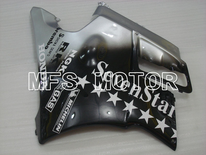 Honda CBR600 F2 1991-1994 ABS Fairing - SevenStars - Black Silver - MFS3100