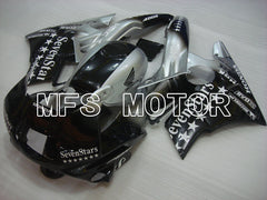 Honda CBR600 F2 1991-1994 ABS Fairing - SevenStars - Black Silver - MFS3100