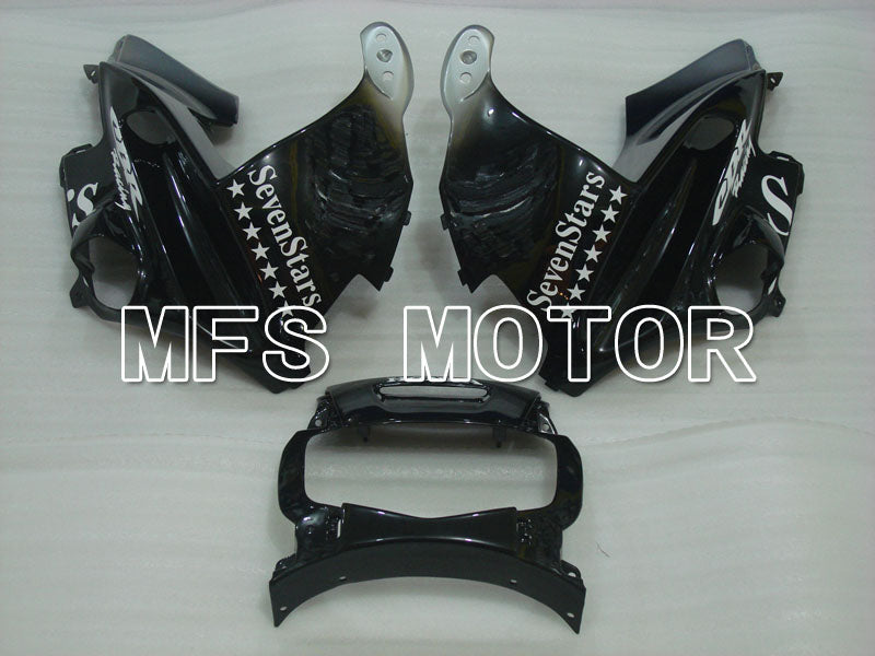 Honda CBR600 F2 1991-1994 ABS Fairing - SevenStars - Black Silver - MFS3100