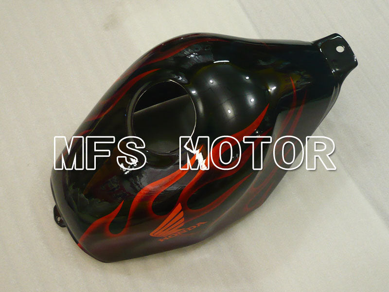 Honda CBR600 F2 1991-1994 ABS Fairing - Flame - Black Orange - MFS3103