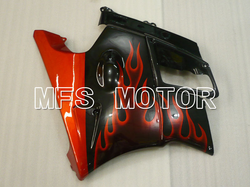 Honda CBR600 F2 1991-1994 ABS Fairing - Flame - Black Orange - MFS3103