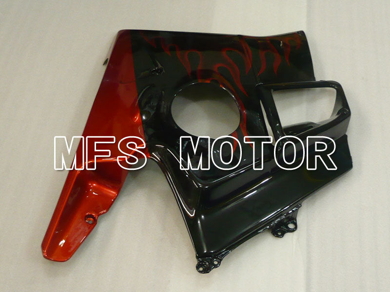 Honda CBR600 F2 1991-1994 ABS Fairing - Flame - Black Orange - MFS3103