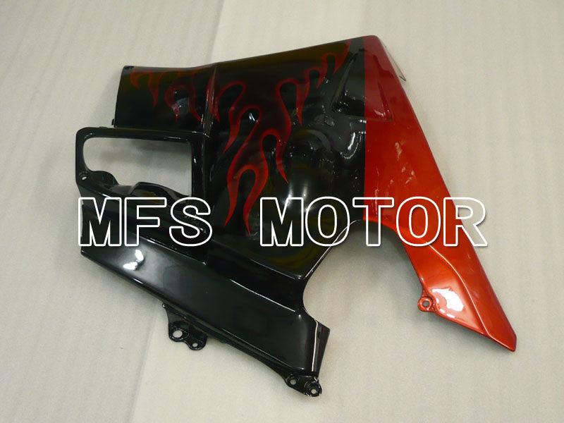 Honda CBR600 F2 1991-1994 ABS Fairing - Flame - Black Orange - MFS3103