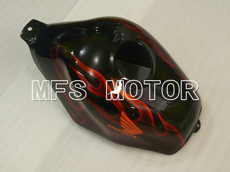 Honda CBR600 F2 1991-1994 ABS Fairing - Flame - Black Orange - MFS3103
