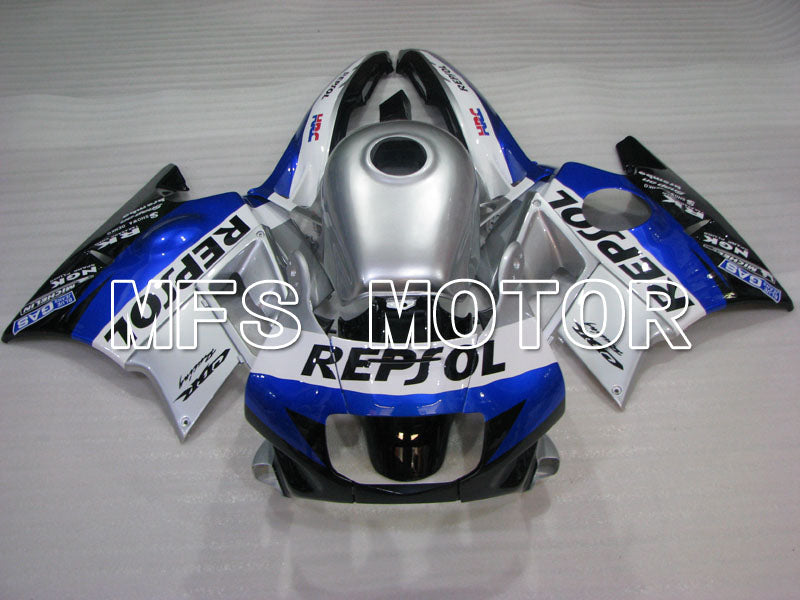 Honda CBR600 F2 1991-1994 ABS Fairing - Repsol - Silver - MFS3105