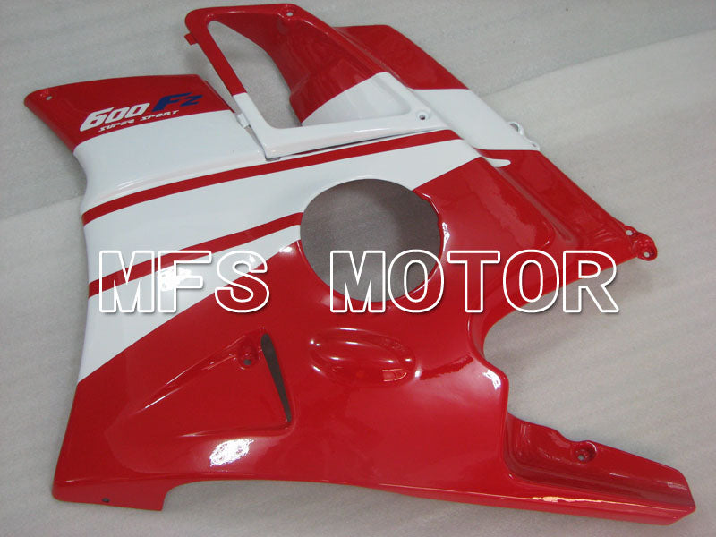 Honda CBR600 F2 1991-1994 ABS Fairing - Factory Style - Red White - MFS3106