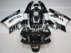 Honda CBR600 F2 1991-1994 ABS Fairing - West - Black White - MFS3109