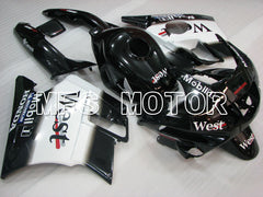 Honda CBR600 F2 1991-1994 ABS Fairing - West - Black White - MFS3109