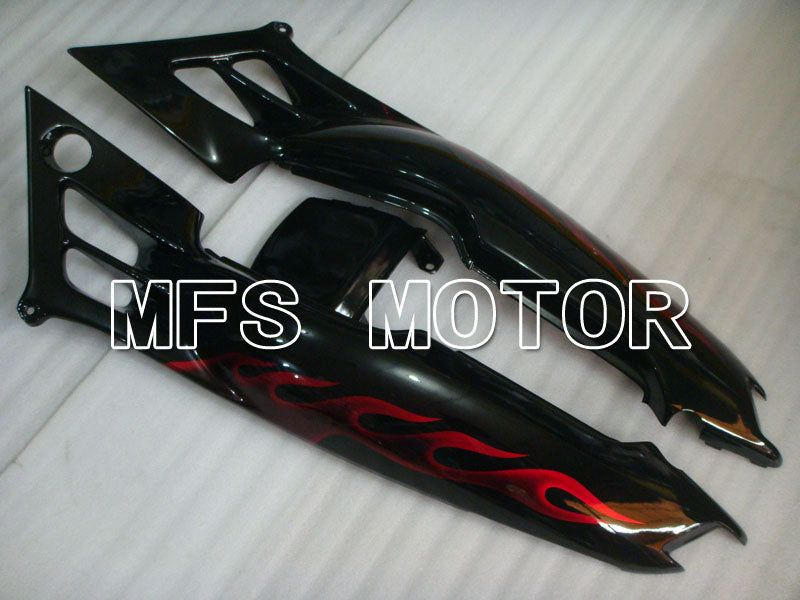 Honda CBR600 F2 1991-1994 ABS Fairing - Flame - Black Red - MFS3111