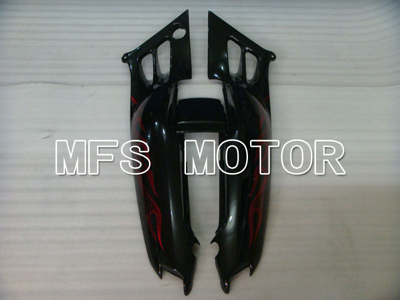 Honda CBR600 F2 1991-1994 ABS Fairing - Flame - Black Red - MFS3111