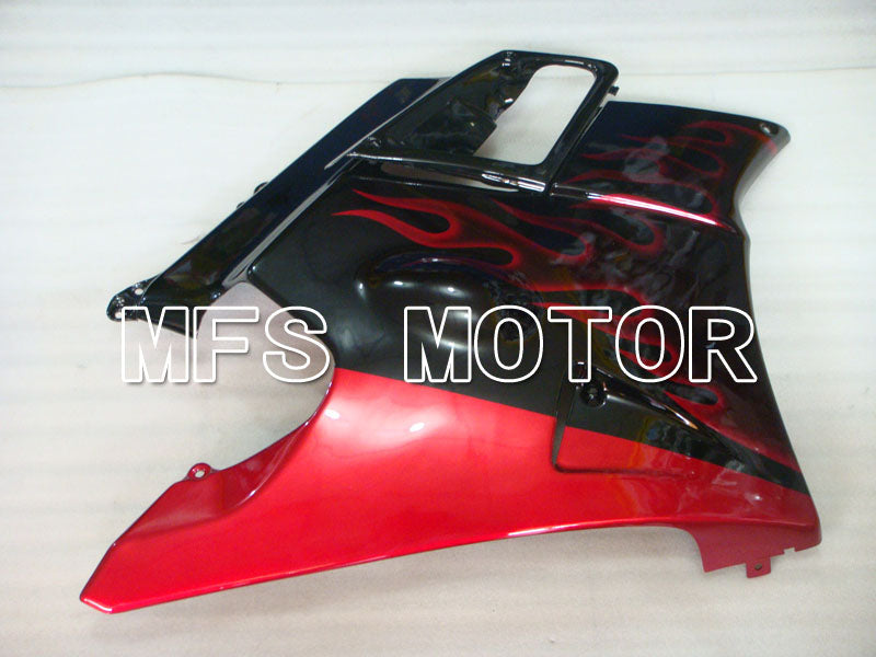 Honda CBR600 F2 1991-1994 ABS Fairing - Flame - Black Red - MFS3111